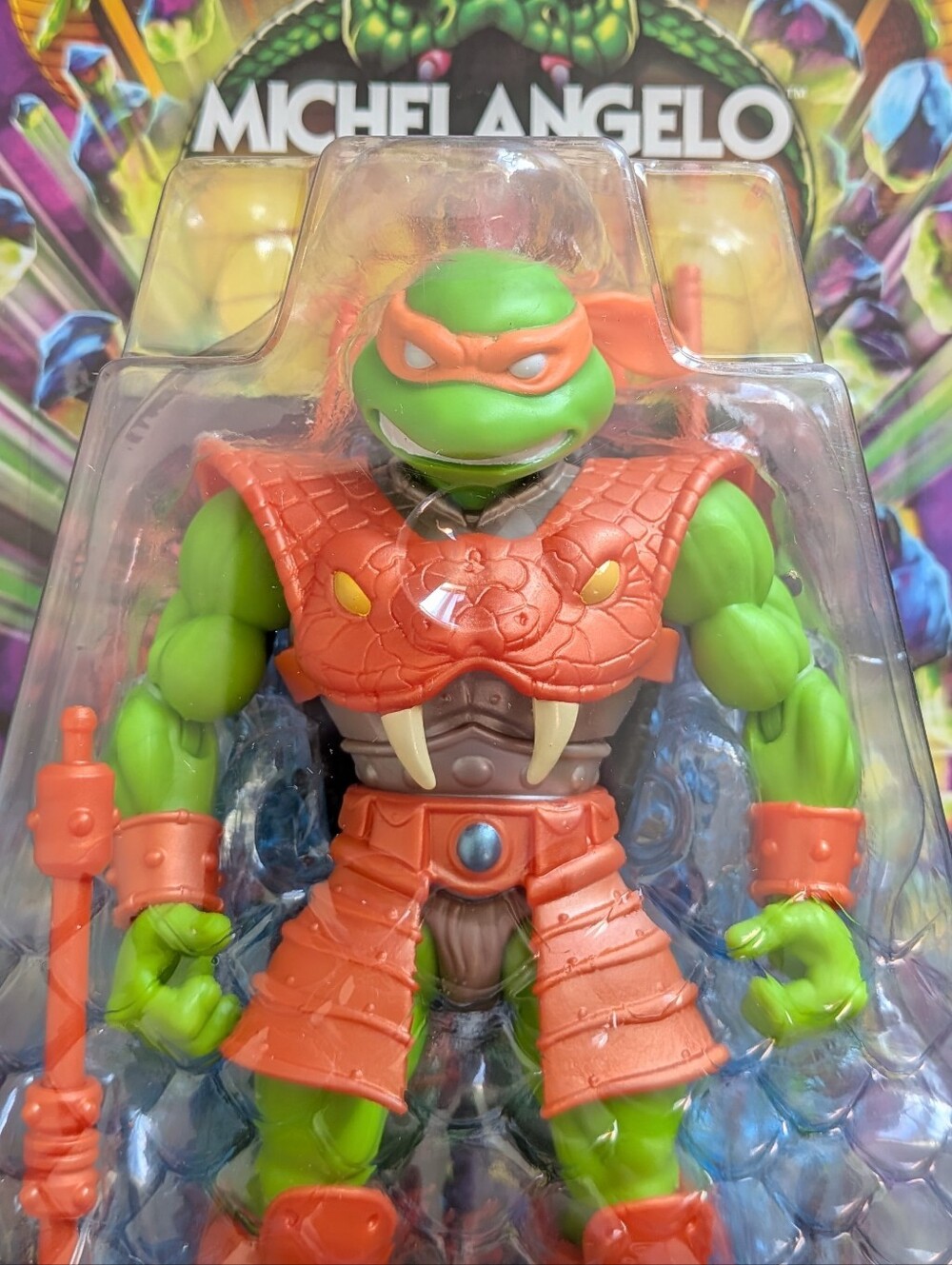 Grayskull Michelangelo - Turtles Of Grayskull Action Figure